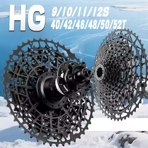 HG 12-speed Cassette Bicycle Freewheel 11 32 34 40 42 50 Cassette 9 10 11 12 Speed K7 9-speed 10-spe