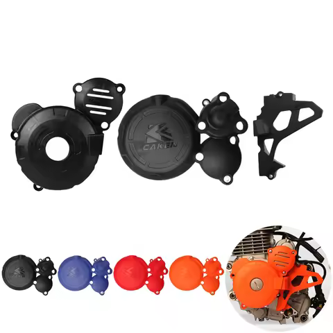 Motorcycle Engine Clutch Guard Water Pump Cover Ignition Protector For ZongShen CBS300 NB300 Engine 