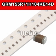 100~200PCS GRM155R71H104KE14D 0402 10% 100NF 104K X7R 50V Chip Capacitor SMD