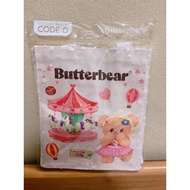 Bag Butterbear Set (Cloth + A6 Notebook) CODE:D
