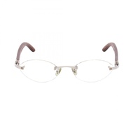 [Used] Cartier Rimless Eyeglasses, Prescription Lenses, Women's, Used B