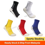 Anti Slip Grip Thick Towel Sports Sport Ankle Stoking Stocking Stokin Bola Sepak Takraw Soccer Footb