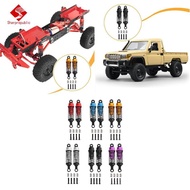 Sharprepublic 4Pcs RC Car Shock Absorbers 55mm Vehicle Parts Metal Replacement RC Shocks Dampers Set