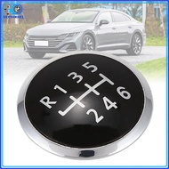 7H5711144D 6 Speed Gear Stick Knob Badge Cover Trim Cap Emblem For Transporter T5 2003-2010 Fit T5 G