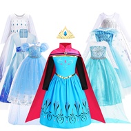 Frozen Elsa Princess Dress Elsa Girls Dress Elsa Children Dress/hjfe