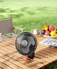 Rtako FS06 พัดลมมือถือแบบพกพาแบตอึก 4000mAh พร้อมไฟ LED Fan Holder