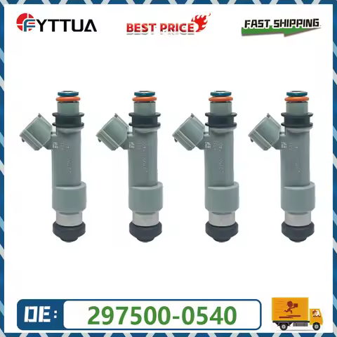 4pcs Fuel Injector 297500-0540 For Suzuki Jimny Liana Swift SX4 1.3 1.6 2005-2014 1571064J00 2975000