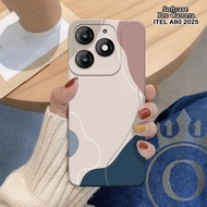 HP Latest ITEL A90 Softcase - ORORA - Casing ITEL A90 - Abstract case Motif - ITEL - Softcase ITEL A