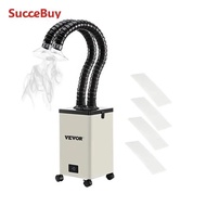 SucceBuy 80W 150W Fume Extractor Pure Air Purifier 3 Stage Filters 3 Speed Solder iron Harmful Smoke