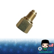 100% COPPER ADAPTER R134A (F 1/2" X M 1/4") adator adaptor gas r134 ton big to small