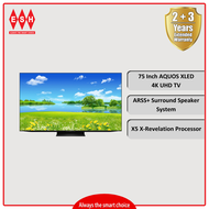 Sharp 4TC75FV1X 75 Inch AQUOS XLED 4K UHD TV (Deliver Within Selected Klang Valley Areas Only) | ESH