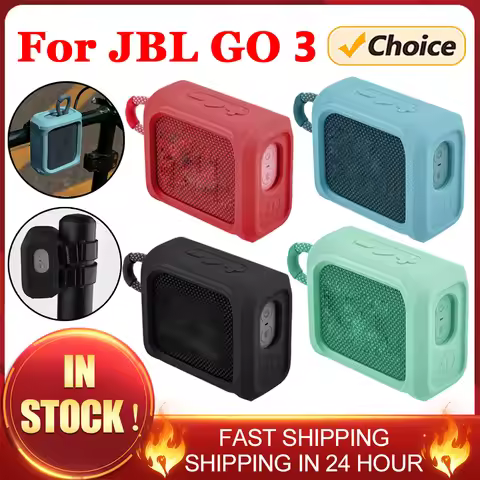 For JBL GO 3 Silicone Protective Cover Shockproof For JBL GO 3 Replacement Speaker Protector Case Sh