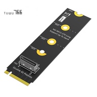 M-Key M. 2 NVME to SFF-8611/8612 Adapter, for SSD and EGPU Compatible, Supports NVMe PCI-E 4.0 X4 to