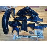 Full set of blue cub 82 car fairing plastic_including stamp+logo