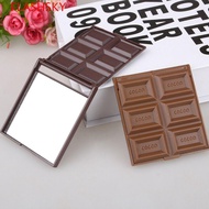 FLASHSKY Chocolate Mirror, Kawaii Decorative Portable Mirror, SPA Unique Beauty Mirror Chocolate Sha