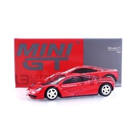 MINI GT 1/64 McLaren F1 Red Left Handle supercar model toy