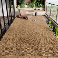 Leisure Floor Mats Mats Full Bay Window Sunscreen Sisal Layout Balcony Carpet Large Area Tatami Imit