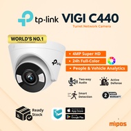 TP-Link VIGI C440-W & C440 4MP AI CCTV  - Indoor Full-Color Ultra-HD Turret IP Network Camera
