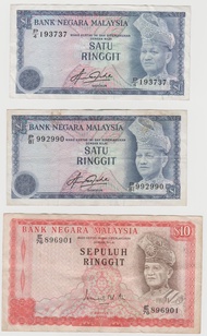 Malaysia 1/10 Ringgit set