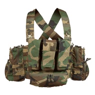 Platatac - Peacekeeper Chest Rig Mk5 กระเป๋าจิงโจ้ ติดเสื้อเวส เพ้าใส่แม็ กกาซีน nylon ซิป YKK