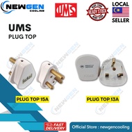 UMS 13A 15A PLUG TOP 3 PIN FUSED POWER PLUG ELECTRICAL PLUG