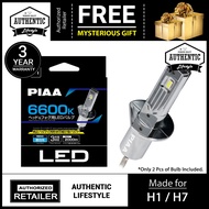 PIAA 4TH GEN Ultra Compact 6600K LED Bulb for H1/H7
