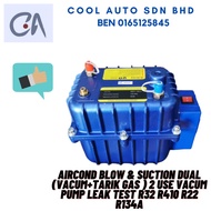 🔥READY STOCK 🔥AIRCOND BLOW &amp; SUCTION DUAL (VACUM+TARIK GAS ) 2 USE VACUM PUMP LEAK TEST R32 R410 R22 R134A