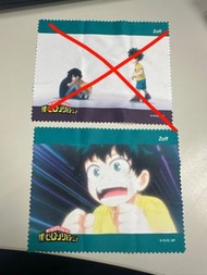 我的英雄學院 zoff合作 眼鏡布扭蛋 綠谷