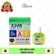 Lion Smile 40EX Mild Green Eyedrops - Obat Tetes Mata Lion Smile Japan