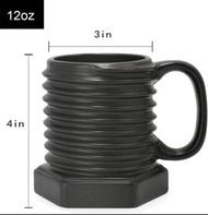 12oz 大螺絲陶瓷杯  ggmckp 12oz Large Screw Ceramic Cup 保温杯 保温壺 真空杯 熱水壺 保暖杯 茶隔杯 保暖樽 熱水瓶 thermos bottle Vacuum Cup 冷熱兩用 熱水樽 thermos cup Thermos mug Thermos Tumbler