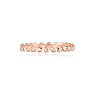 SK Jewellery Enlace 14K Rose Gold Loca Ring