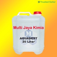 Aquadest / Aquades / Air Suling / Distilled Water 20Liter