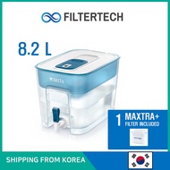 BRITA Flow/8.2L MAXTRA+ Water Pitcher with 1 Filter Cartridge