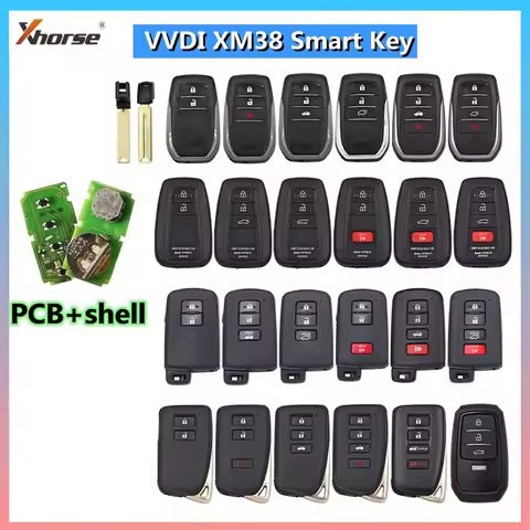 XSTO01EN Xhorse VVDI Universal Smart Key for Toyota XM38 for Lexus XM38 4D 8A 4A All in One Lexus To