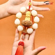 Khanh Lien Hoa Car Hanging Tathagata Buddha - Model 8 Lotus Flowers