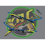 Suzuki Raider 150 Fi 2023 Decals sticker