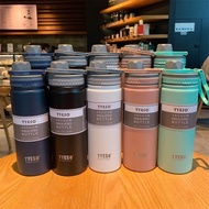 Tyeso tumbler Stainless Steel Water Bottle 750ml - Water Bottle with Straw and Dual Lid