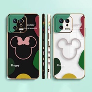 Mickey Minnie Mouse Sketch Art Side Printed E-TPU Phone Case For XIAOMI POCO F4 F3 M5 M4 X5 X4 X3 C40 F5 F1 REDMI K50 K40 NOTE 12 11 10 S GT PRO PLUS NFC Gaming Turbo 5G