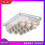 [ap4l43.] Fridge Organizer Egg Refrigerator Storage Rack Under-Shelf Refrigerator Drawer Box Fresh-K