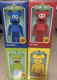 400% bearbrick sesame street 芝麻街 初版