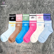 NEW ALO UNISEX HALF-CREW THROWBACK SOCKS / SPORTS SOCKS / CASUAL SOCKS