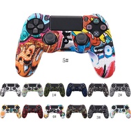 Silicone Case For PS4 Controller Cover For PS4 SLIM PRO Gamepad Joystick Skin For PS4 Accesorios 2 Thumbsticks Grips Caps