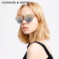 Charles &amp; Keith 小 ck 藍色太陽眼鏡 墨鏡 9 成新