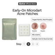 Goteskin Early-On Microdart Acne Patches (9Pcs) - Microneedle | Salicylic Acid + Niacinamide | Pimpl