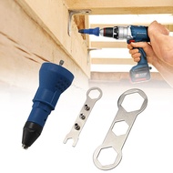 【Brighthor】Electric Rivet Drill Adapter Riveting Tool Cordless Different Guide Nozzle Models Power T