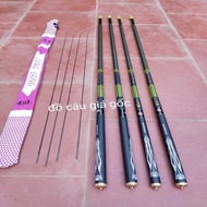 cần câu tay gww 5h catbon 3m6 tặng đọt phụ cao cấp
