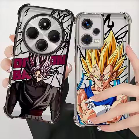 Soft Cover Case for Xiaomi Redmi A5 14C 13C A3X A3 K80 Pro K80 5G Dragons Ball