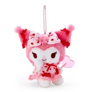 SANRIO - Kuromi 日版 睡衣造型 毛絨 公仔 毛公仔 鎖匙鍊 鑰匙鍊 掛飾 吊飾 掛件 酷洛米 庫洛米 可羅米 2023年 (享受酒店假期系列)
