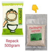 SUMO SUSHI RICE Beras Baby Beras Jepun CALROSE Rice - 500gram & 1kg (re-pack)