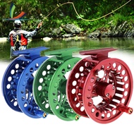 Weihe Full Metal Fly Fishing Reel 5/6 WT 2+1BB Max Drag 5KG / 11LB Large Arbor Casting Former Ice Re